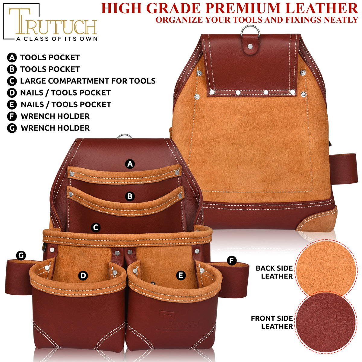 Tool Pouch Wrench Pouch Holder Carpenter Tool Pouch
