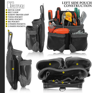 Leather Tool Belt for Men, Carpenter Tool Belt, Tool Pouches, Tool