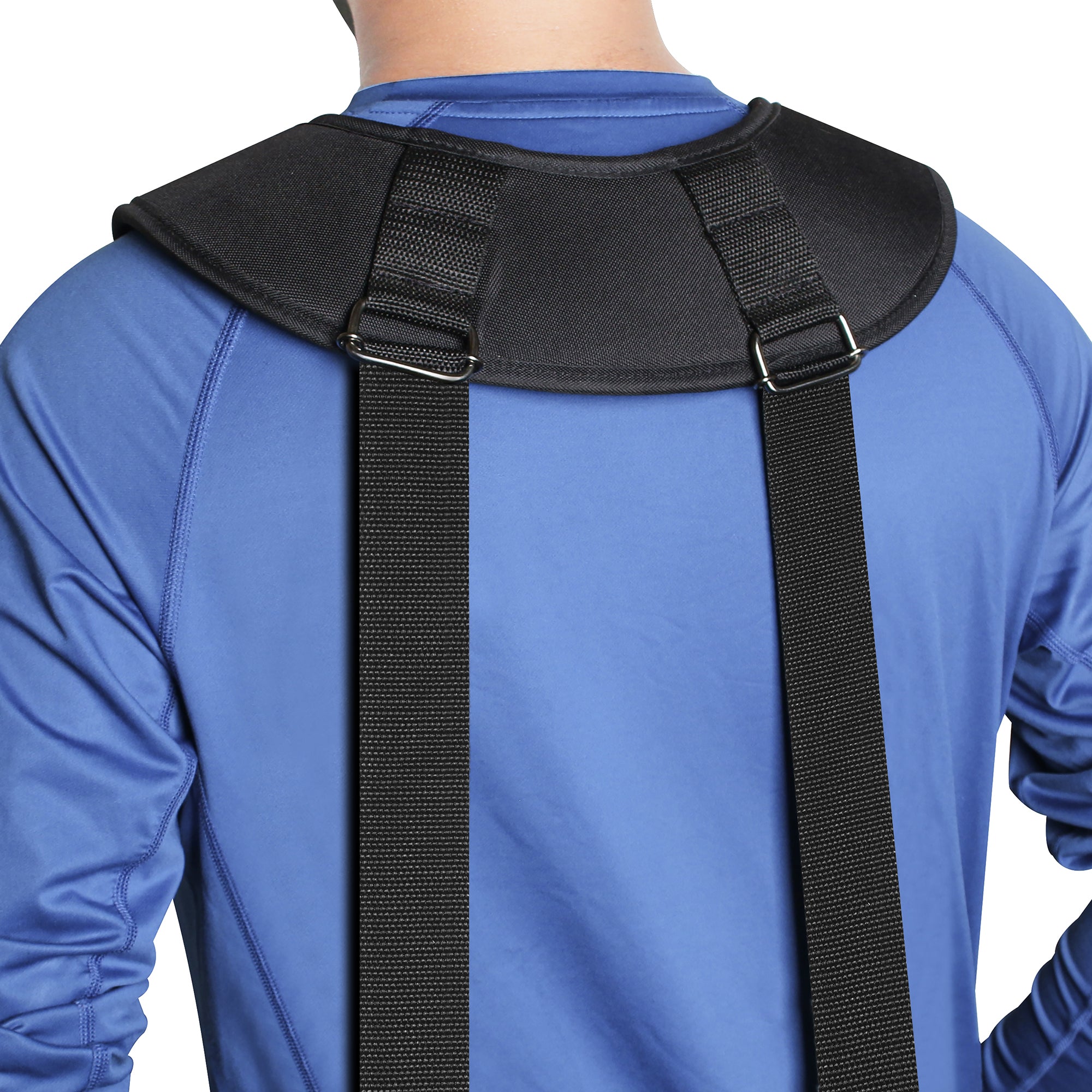Trutuch Black Nylon & Leather Tool Belt with Nylon Work Suspender, Framers Tool Belt, Electrician, Construction, Drywall Tool Belt, TT-1520-R-7040-S
