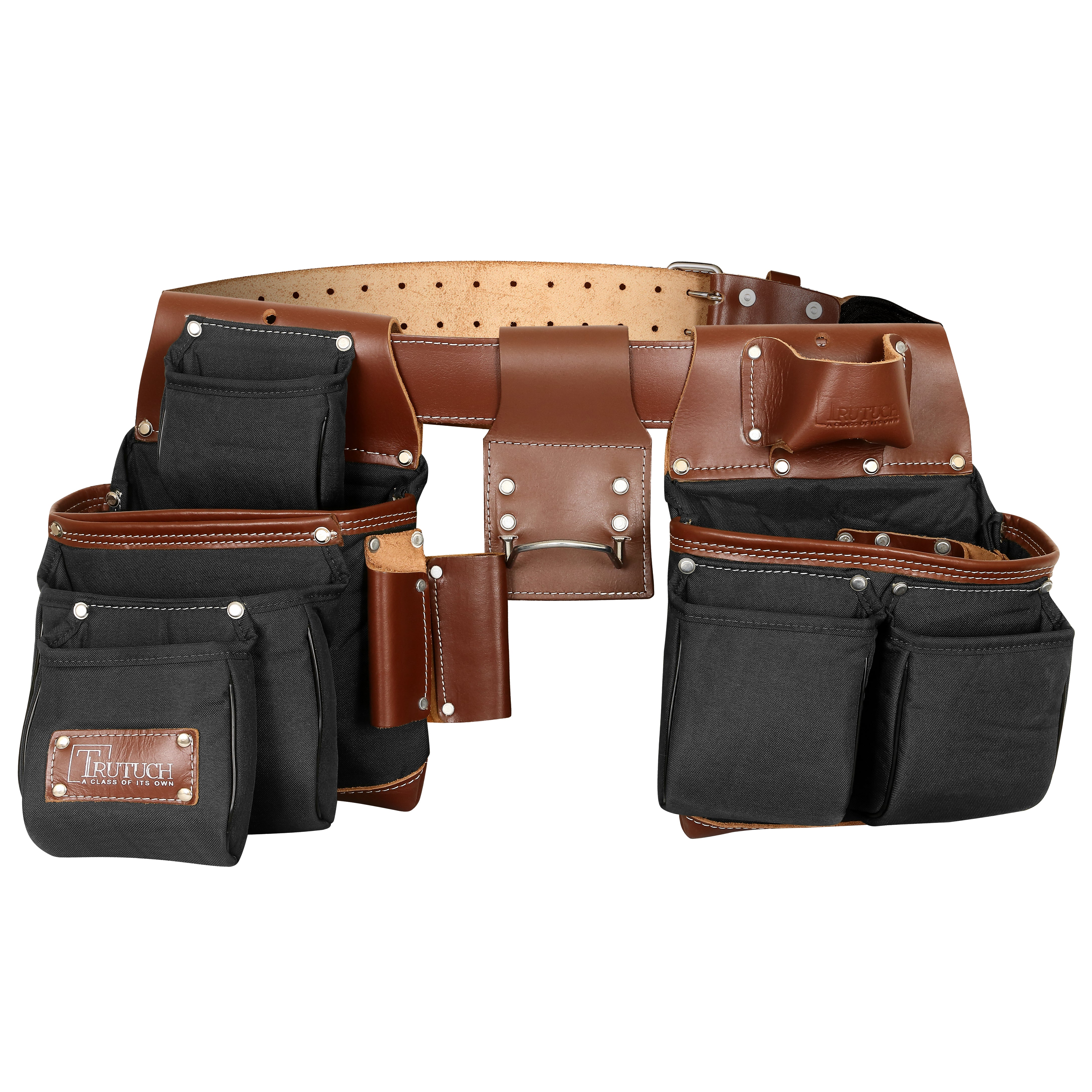 Leather Carpenter tool Pouch With Work Tool Belt, Tool Bag with Belt –  TRUTUCH