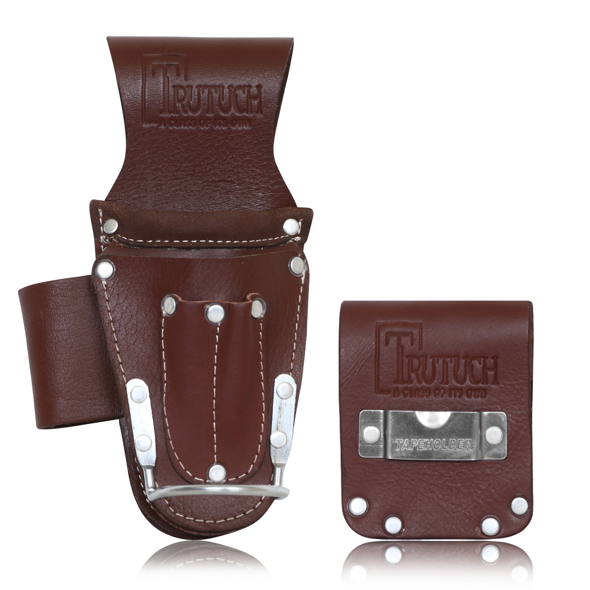 Trutuch Leather Hammer & Tape Holder, Plier Holster, Small Tool Holders, TT-620-H-630-H